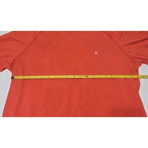 Spyder Swim Men's Large Red Shirt Rash Guard Surf Sand Sun Moisture Wicking - Picture 9 of 9